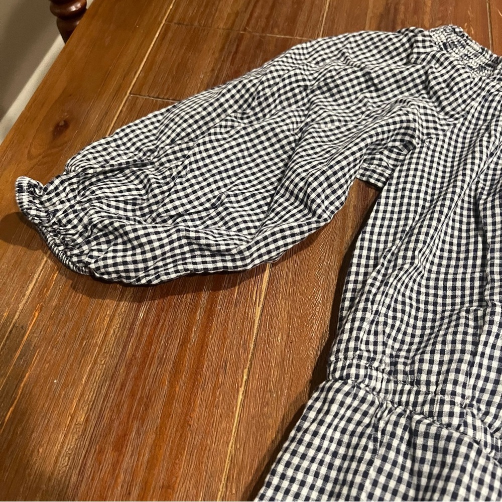 Old Navy Gingham Ruffle Off The Shoulder MIDI Dress Plus Size 1X - Picture 5 of 7